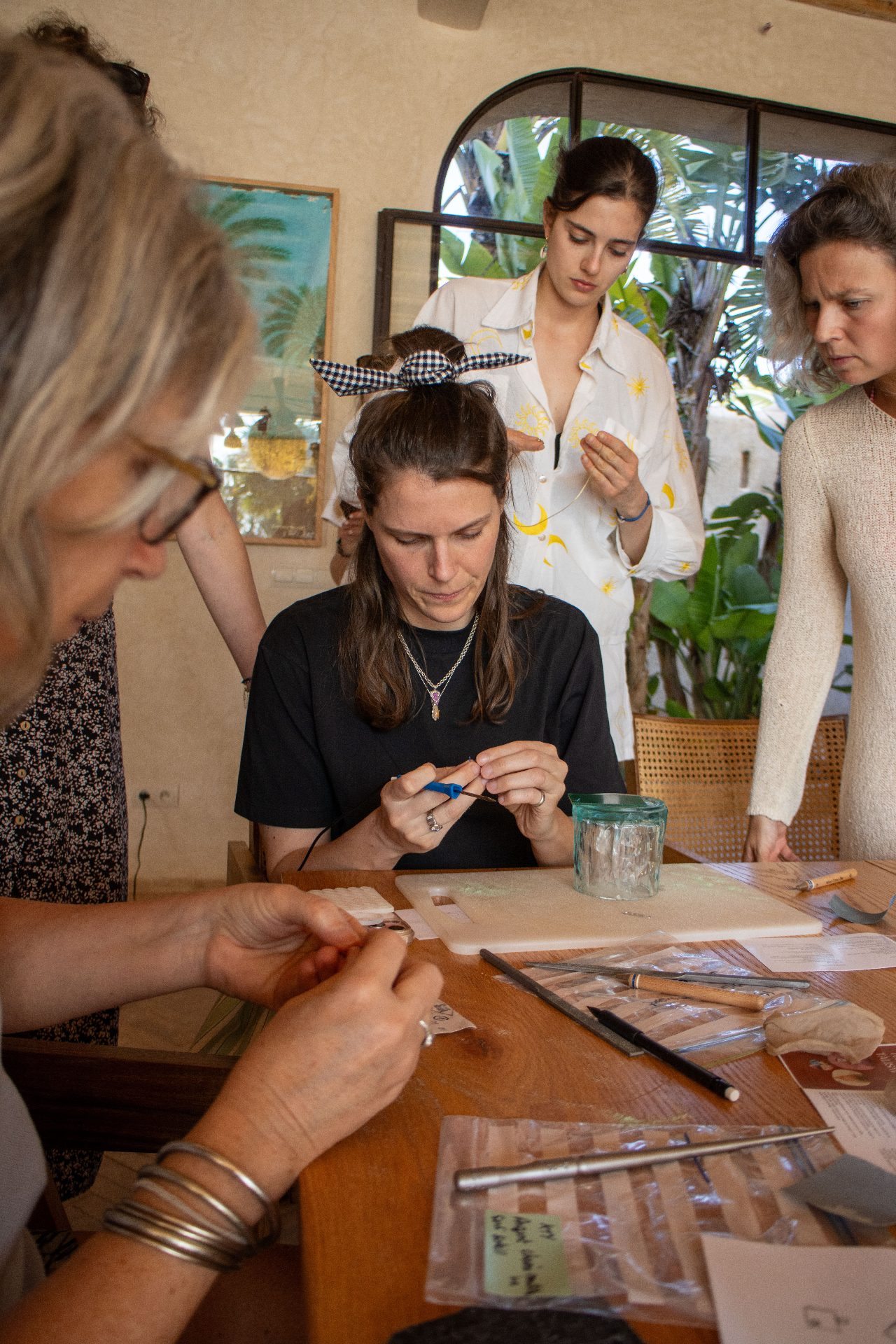 Atelier de création du collier talisman